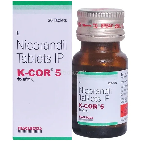 k cor 5mg tablet 20's